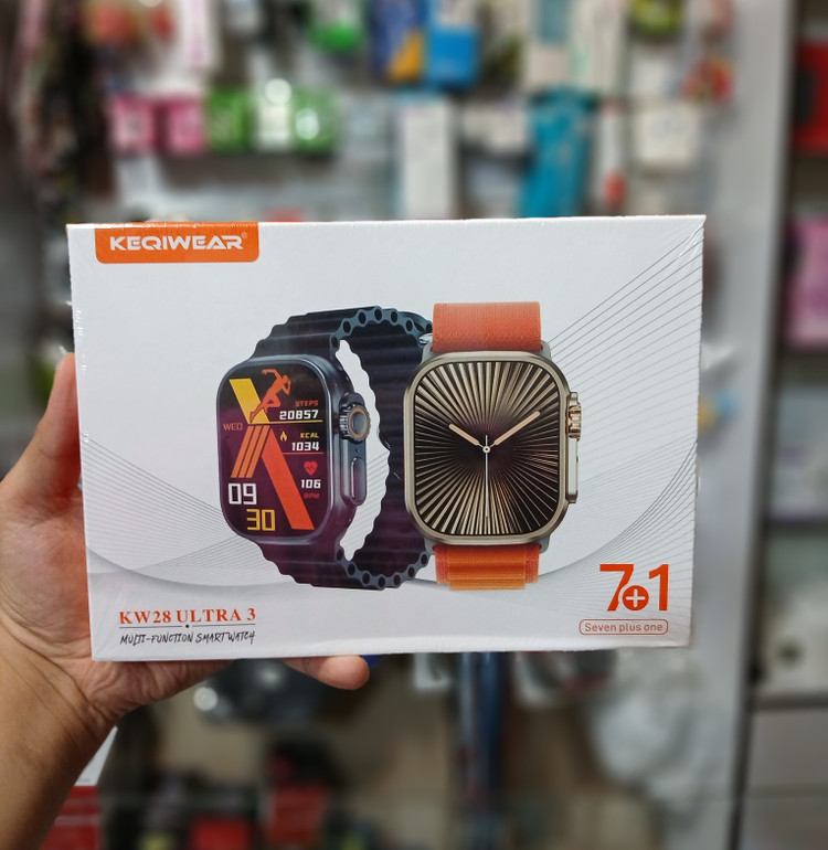 ساعت هوشمند KW28 Ultra3 با نمایشگر AMOLED و GPS